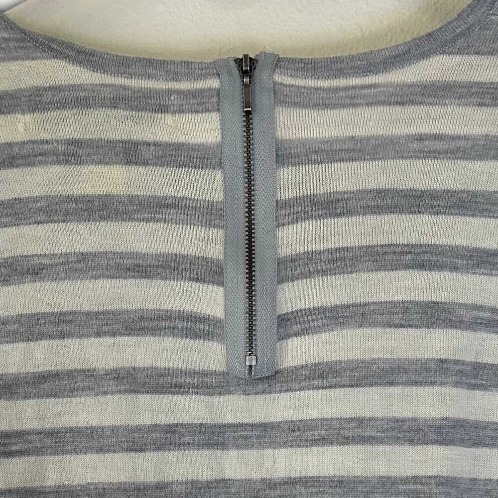 Clements Riberio knit sweater polka dot merino wool soft academia preppy soft M - Picture 8 of 9